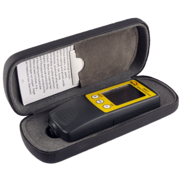 NICETY Coating Thickness Gauge for Measurement of Non-magnetic Coatings on Ferromagnetic Substrates (CM8801F)(Yellow)
