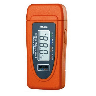 Digital LCD Moisture Meter Water Content Measure Test(Orange)