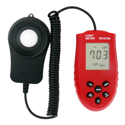 2000 / 20000 / 200000Lux, 200 / 2000 / 20000Fc Digital Light Meter