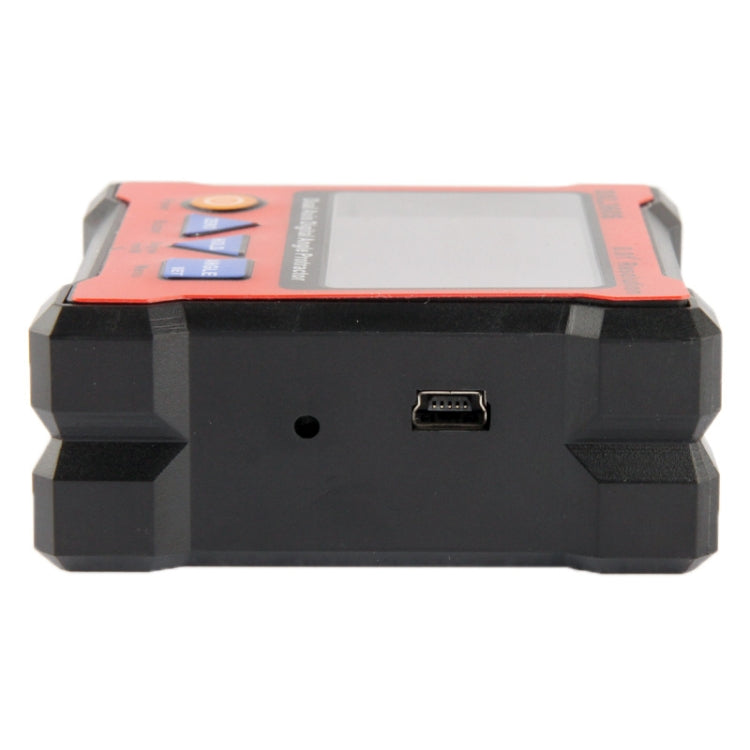 DXL360S 0.01 Degree Digital Protractor Inclinometer Level Box(Red)