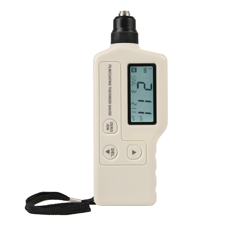 Film / Coating Thickness Gauge Smart Sensor Digital Thickness Meter Tester (GM220)(White)