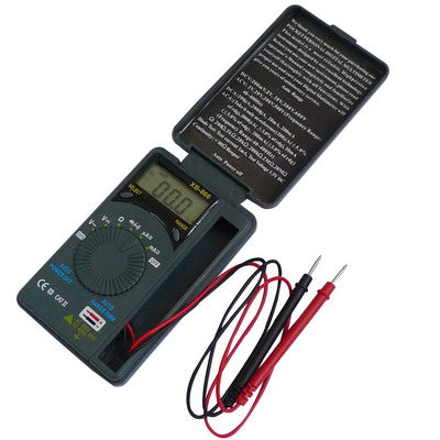 Pocket LCD Digital Multimeter Voltmeter Ammeter