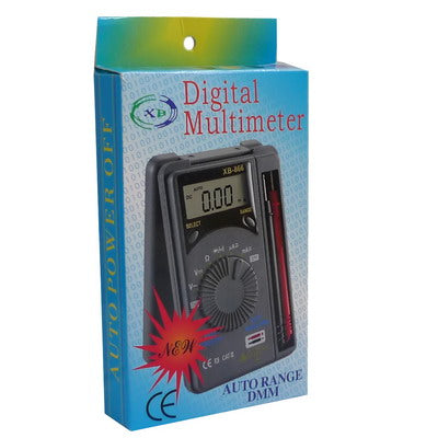 Pocket LCD Digital Multimeter Voltmeter Ammeter