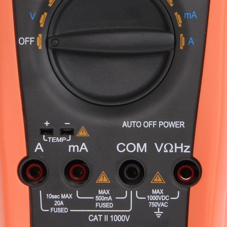 VC-97 Auto Manual Digital Multimeter Thermometer Voltmeter Tester Resistance AC DC Ohm +Dual-slope integrating A/D Converter System