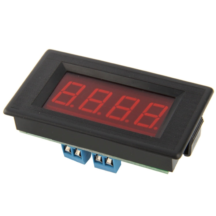 0-450W Red Light Digital DC Power Panel Meter, DC 7V-30V