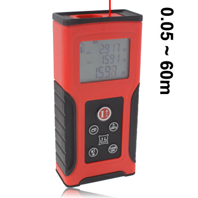 Digital Distance Meter , Measuring Range: 0.05-60m  (PD-56)