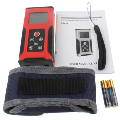 Digital Distance Meter , Measuring Range: 0.05-60m  (PD-56)