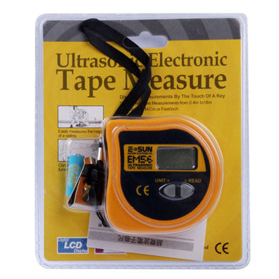 Ultrasonic Electronic Tape Measure, Measure Range: 0.4m-18m