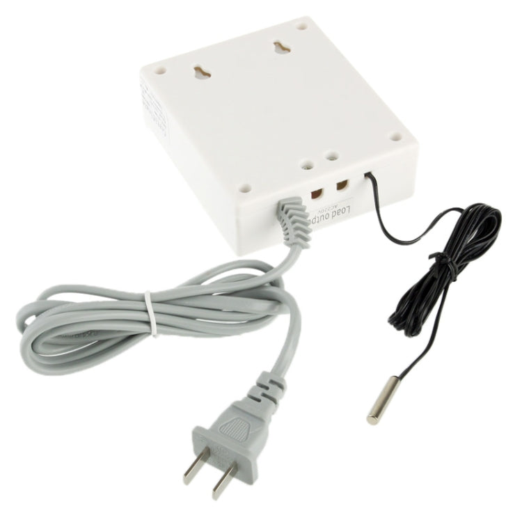 1.4 inch LCD Red Light Intelligent Digital Thermostat / Temperature Controller(White)