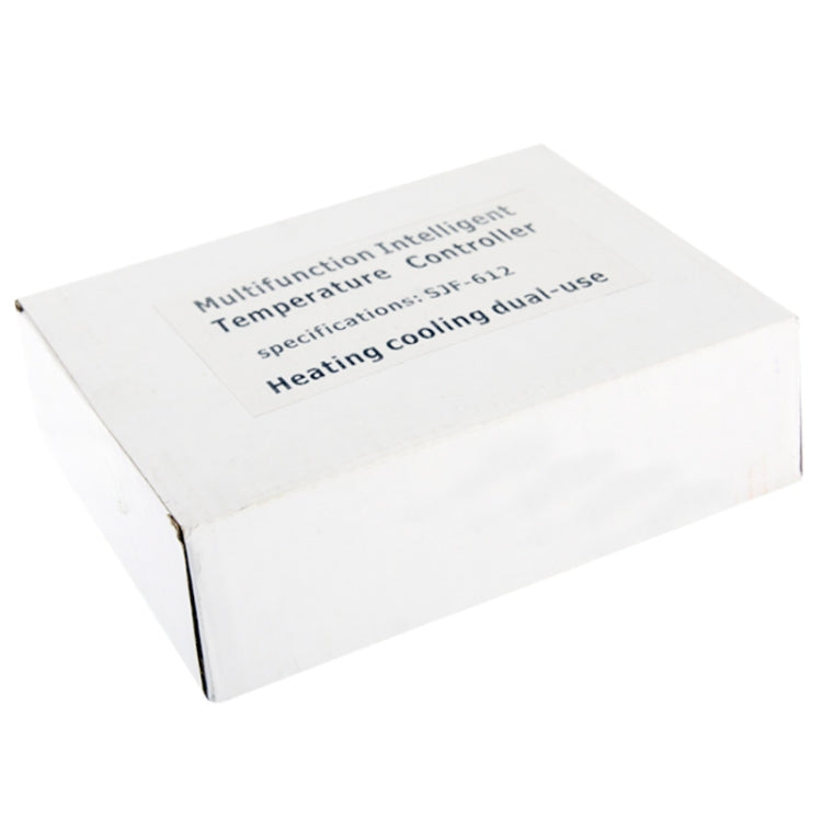 1.4 inch LCD Red Light Intelligent Digital Thermostat / Temperature Controller(White)