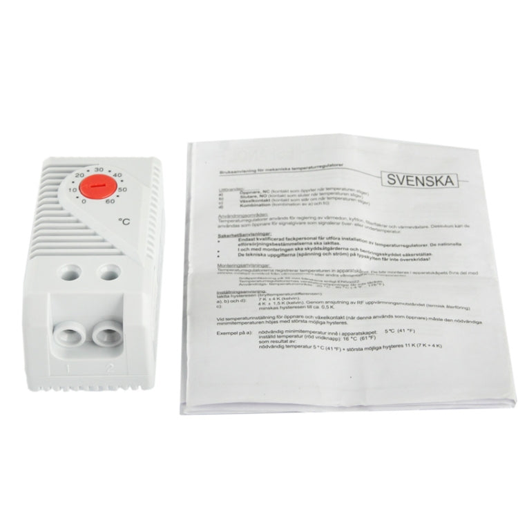 KTO011 Normally Close Temperature Controller, Operating temperature range: 0~60â„ƒ(White)
