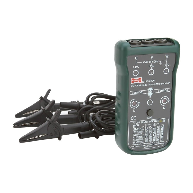 MASTECH MS5900 Motor and Phase Rotation Indicator
