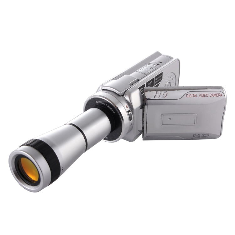 Handheld DV Camera Telescope Camera 8x Optical Zoom, HD 720P Camcorder up to 30fps, Max 16.0 Mega Pixels Still Pictures with Music Player / Voice Recorder / Wed Cam 8X Digital Zoom + 9X Binocular Lens