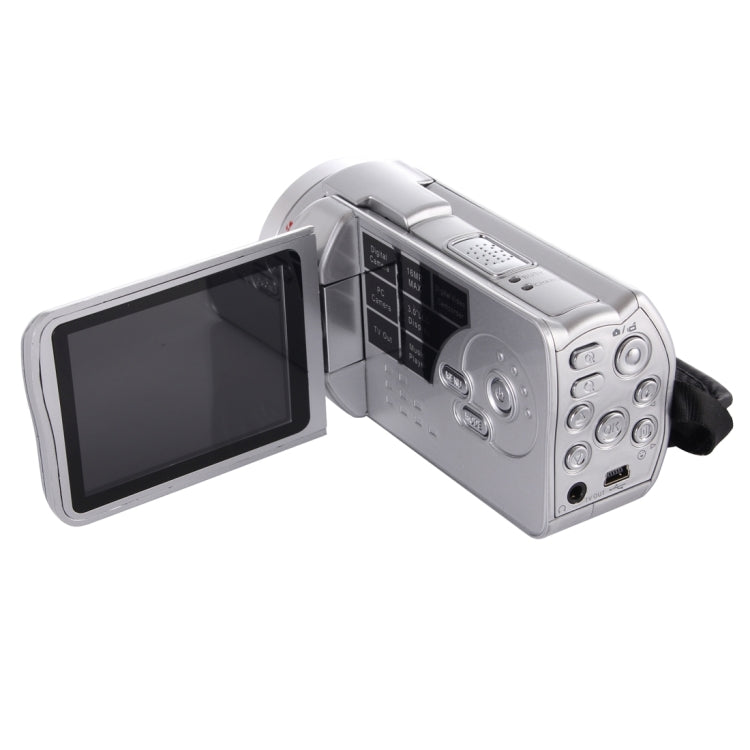 Handheld DV Camera Telescope Camera 8x Optical Zoom, HD 720P Camcorder up to 30fps, Max 16.0 Mega Pixels Still Pictures with Music Player / Voice Recorder / Wed Cam 8X Digital Zoom + 9X Binocular Lens
