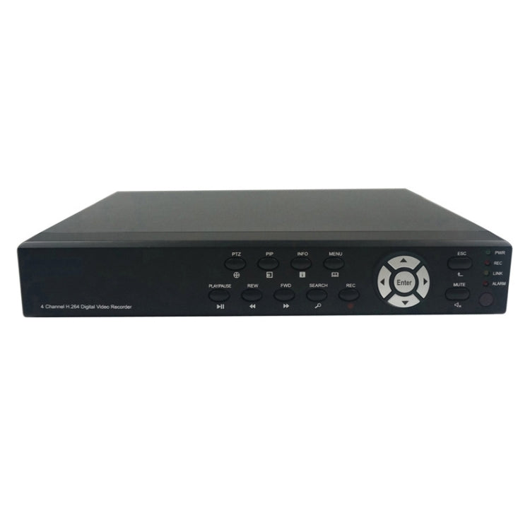4-CH Embedded Digital Video Recorder Kit (1 / 3 Sony CCD, 520TVL, 24 x IR LED, 6mm Lens, IR Distance: 25m, H.264 (8204EV+622A)