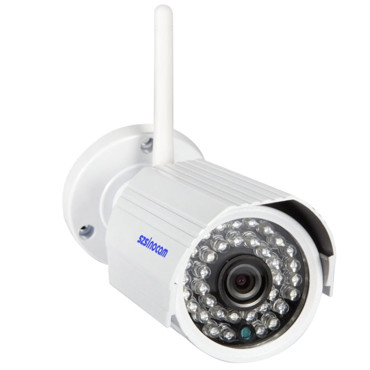 szsinocam SN-NVK-6004E 4Ch HD 720P P2P 1.0 Mega Pixel Wireless Cloud IP Camera NVR Kit, Support Video Push Alarm & ONVIF, IR Distance: 20m