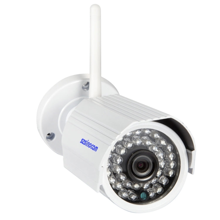 szsinocam SN-NVK-6004W 4Ch HD 720P P2P 1.0 Mega Pixel Wireless Cloud IP Camera NVR Kit, Support Video Push Alarm & ONVIF, IR Distance: 20m