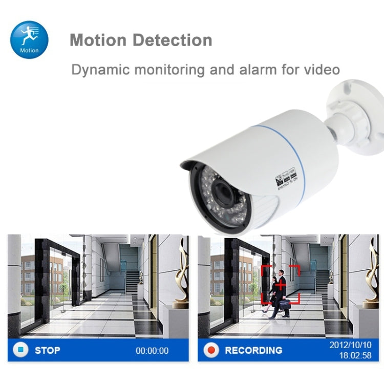 N40H-VH02A20/D31 4 Channel H.264 HD 720P 1.0MP Cloud IP Camera NVR Kit, Support Video Push Alarm & ONVIF