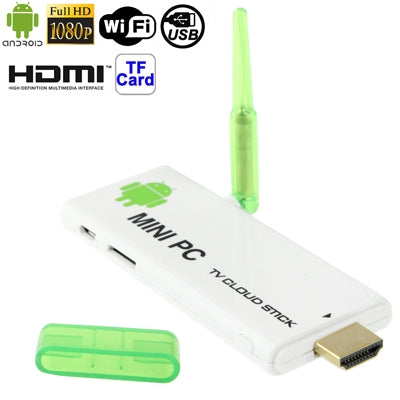 CX-803B Full HD 1080P Android 4.1 HDMI TV Box with WIFI + Bluetooth, HDMI + USB Interface, Support TF Card / USB Flash Disk / USB Mouse, 8GB NAND Flash, CPU: RK3066 Dual Core, 1.5GHz(White)