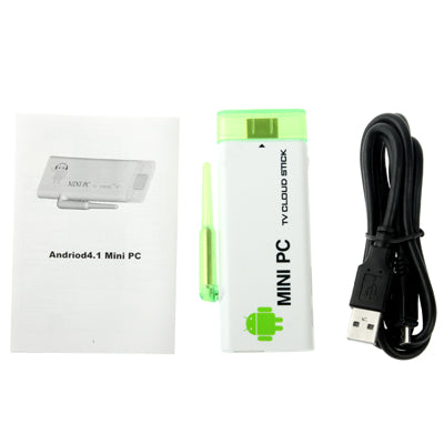 CX-803B Full HD 1080P Android 4.1 HDMI TV Box with WIFI + Bluetooth, HDMI + USB Interface, Support TF Card / USB Flash Disk / USB Mouse, 8GB NAND Flash, CPU: RK3066 Dual Core, 1.5GHz(White)