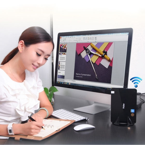 MX3700 WiFi Mini Computer, Onboard CPU: Intel Celeron 1037U Dual-Core 1.8Ghz Processor, 2GB RAM, 16GB SSD