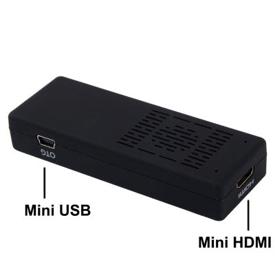 GV20 Full HD 1080P Mini Android 4.1.1 HDMI TV Dongle with WIFI, HDMI + USB Interface, Support TF Card / USB Flash Disk / USB Mouse(Black)