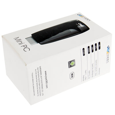 Full HD 1080P Mini Android 4.0 Mini PC Google TV Player with WIFI & TF Card(Black)