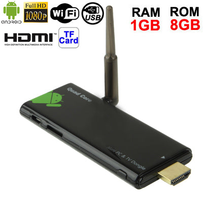 i702 Full HD 1080P Android 4.1 HDMI TV Box with WIFI + Bluetooth, HDMI + USB Interface, Support TF Card / USB Flash Disk / USB Mouse, 8GB NAND Flash, CPU: RK3188 Quad Core, 1.8GHz