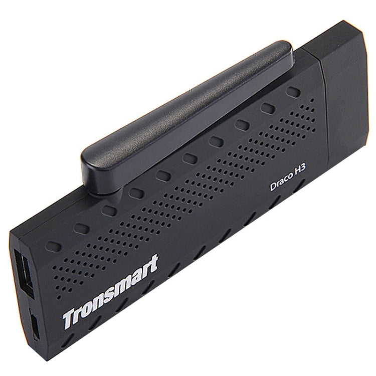 Tronsmart Draco H3 Android Mini PC & TV Dongle, CPU: Allwinner H3 Quad-Core, RAM: 1G ROM: 8G, Support WiFi / HDMI / BT / 4K Video(Black)
