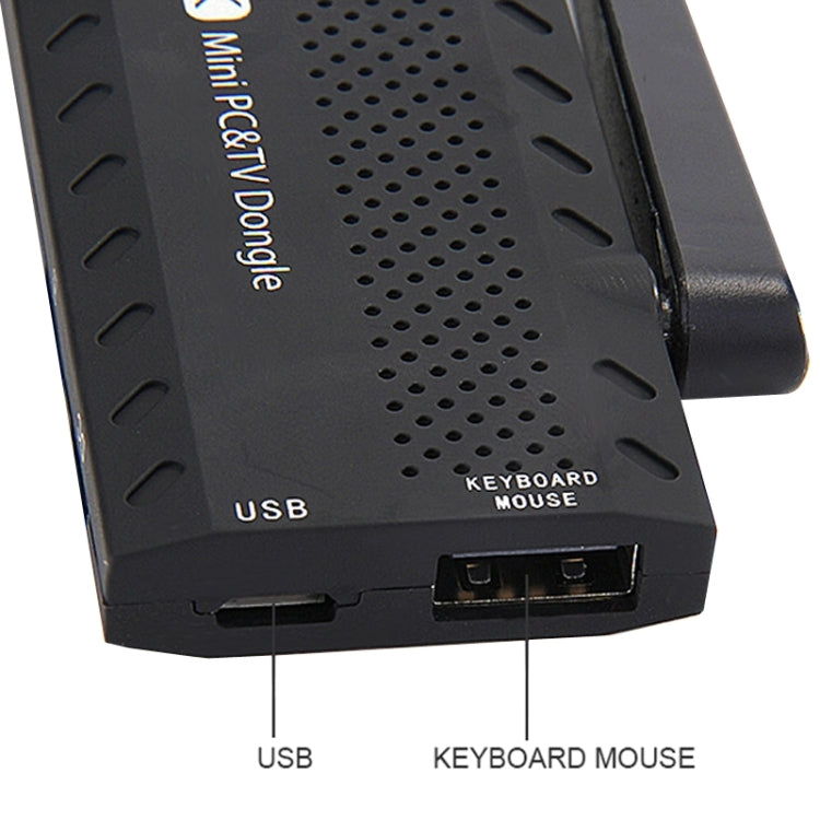 Tronsmart Draco H3 Android Mini PC & TV Dongle, CPU: Allwinner H3 Quad-Core, RAM: 1G ROM: 8G, Support WiFi / HDMI / BT / 4K Video(Black)