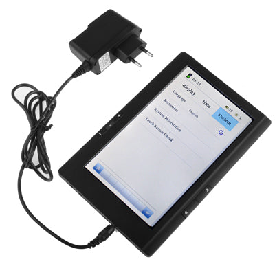 7.0 inch E-BOOK Reader, 800 x 480 Resolution, MP3 / TTS Function(Black)