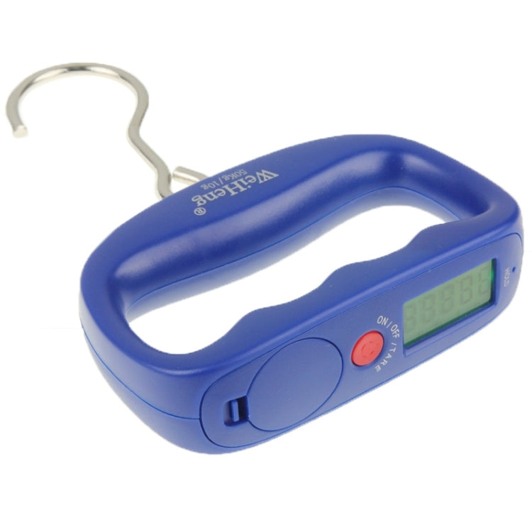 Portable Electronic Handheld Scale, Max. 50kg / Min.10g(Blue)