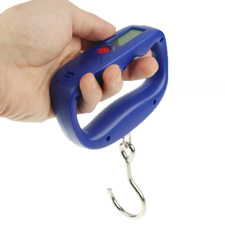 Portable Electronic Handheld Scale, Max. 50kg / Min.10g(Blue)