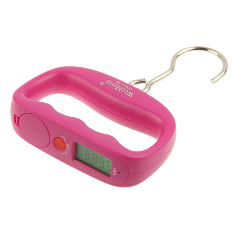 50kg x 10g LCD Electronic Travel Luggage Hook Weight Scale (WH-A14)