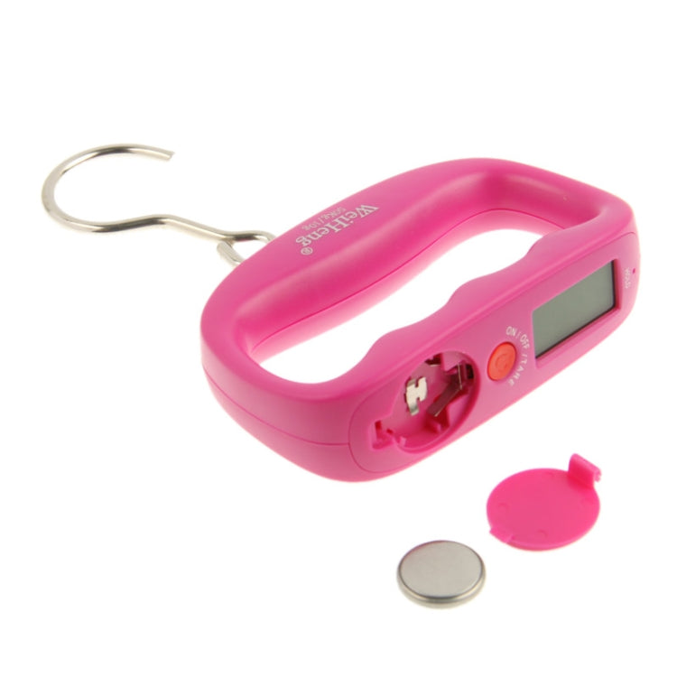 50kg x 10g LCD Electronic Travel Luggage Hook Weight Scale (WH-A14)
