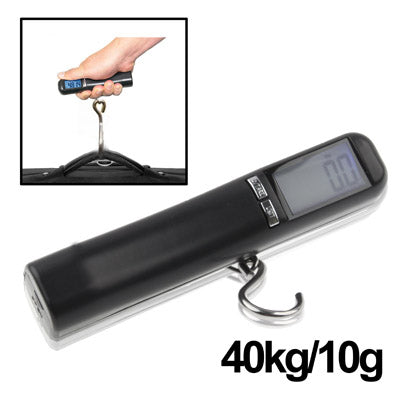 40kg x 10g Portable Digital Luggage Scale with LCD Screen Display