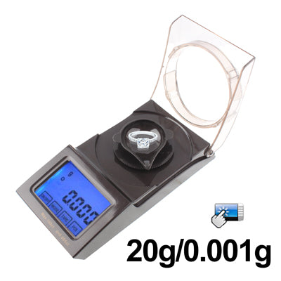 20g x 0.001g Professional Digital Jewellery Scale with Touch Screen Button