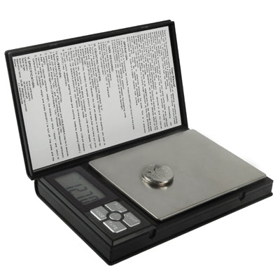 500g x 0.01g Notebook Series Digital Scale with 5 Digits LCD Display(Black)