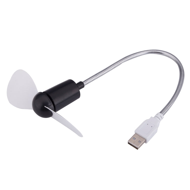 Portable USB Powered 2-Blade Mini Fan, Length: 32cm