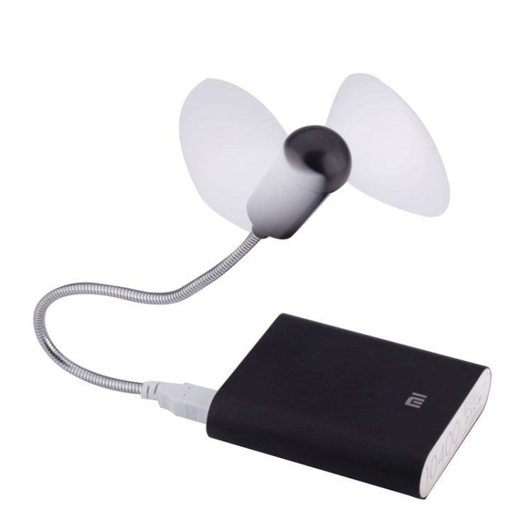 Portable USB Powered 2-Blade Mini Fan, Length: 32cm