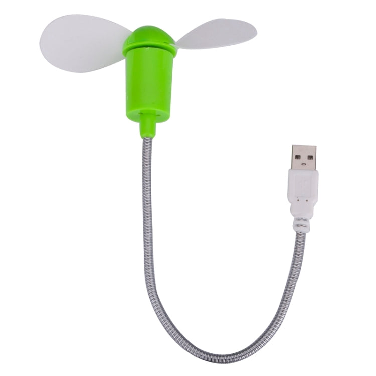 Portable USB Powered 2-Blade Mini Fan, Length: 32cm