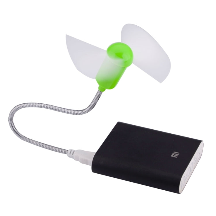 Portable USB Powered 2-Blade Mini Fan, Length: 32cm