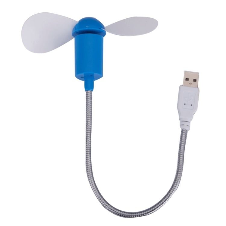 Portable USB Powered 2-Blade Mini Fan, Length: 32cm