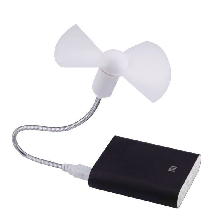 Portable USB Powered 2-Blade Mini Fan, Length: 32cm