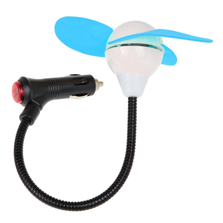 Mini Car Cigarette Lighter Powered 3-Blade Cooling Fan