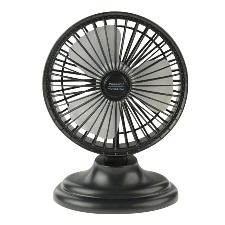 6 inch Portable USB / Lithium Battery Powered Desktop Mini Fan with Third Wind Gear Adjustment