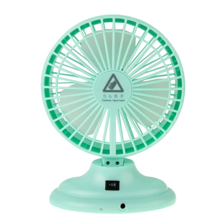 6 inch Portable USB / Lithium Battery Powered Desktop Mini Fan with Third Wind Gear Adjustment