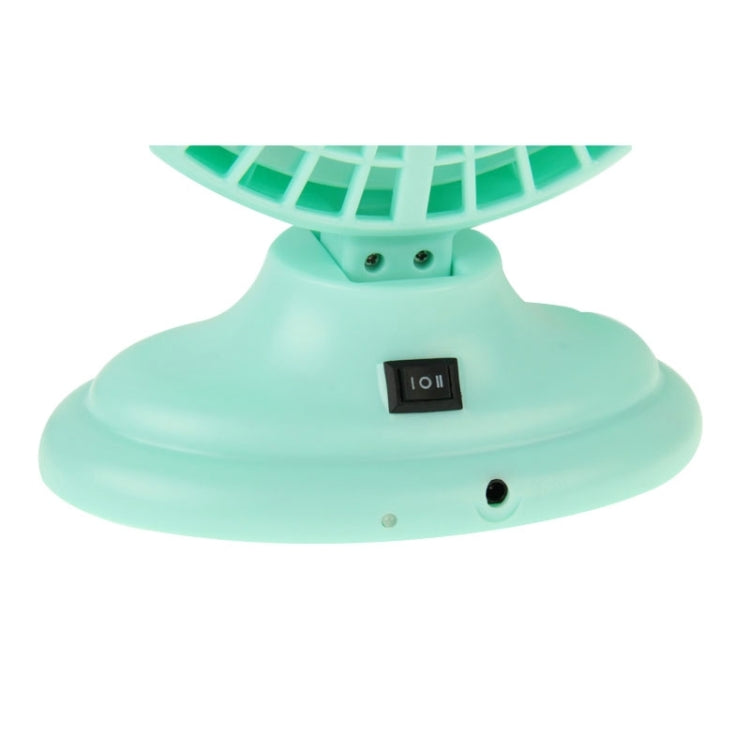 6 inch Portable USB / Lithium Battery Powered Desktop Mini Fan with Third Wind Gear Adjustment
