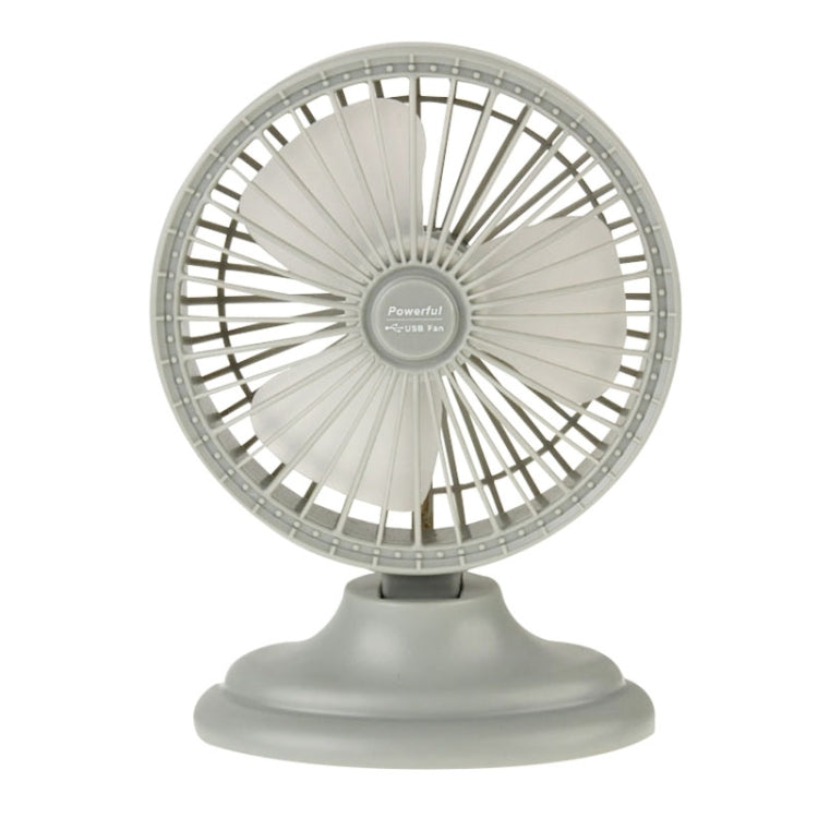 6 inch Portable USB / Lithium Battery Powered Desktop Mini Fan with Third Wind Gear Adjustment