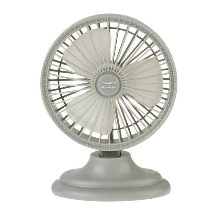 6 inch Portable USB / Lithium Battery Powered Desktop Mini Fan with Third Wind Gear Adjustment